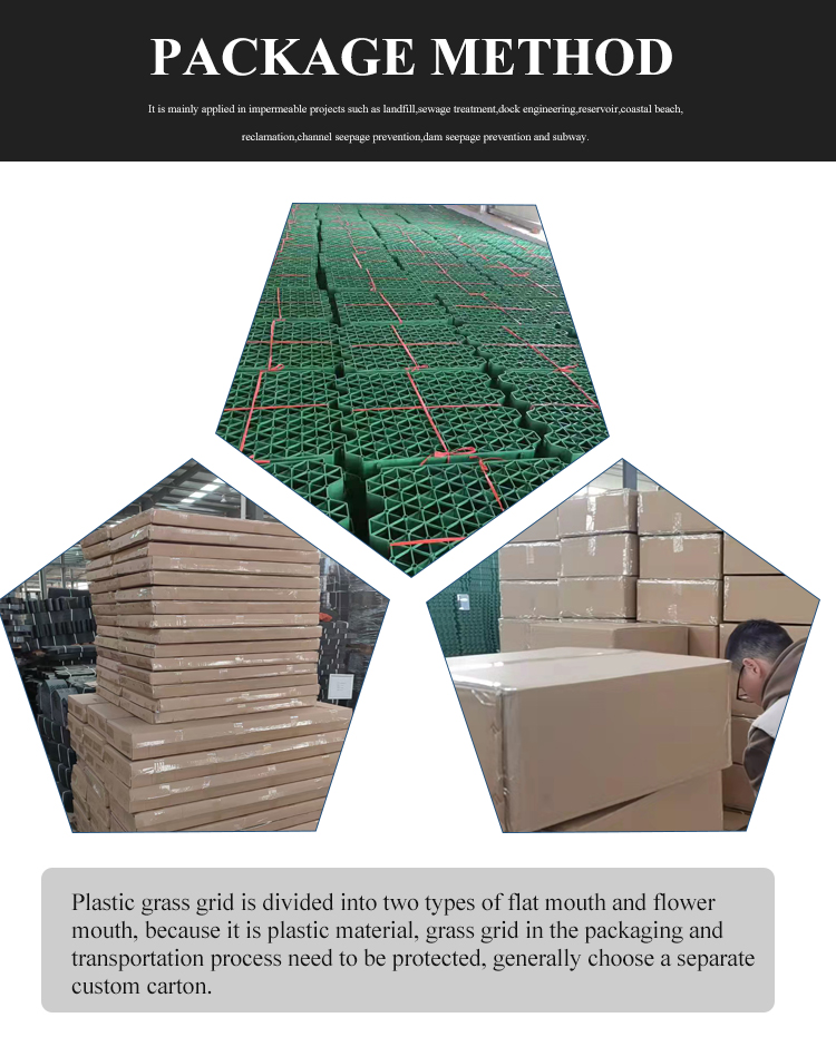 Diamond Grid Gravel Grid System Form Grass Paver with CE/ISO9001/ISO14001 Certificate