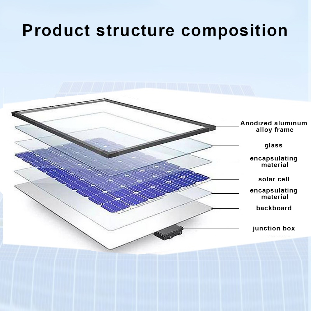 10KW Solar Energy System Hybrid Home Solar System With GEL Battery And Pure Sine Wave