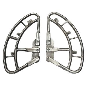 Anti-Collision Water Spray Frame for Road Sweeper (Next to Sweeping Disk): Stainless Steel, Prevents Collision, Nozzle-Mountable, Dust-Cleaning