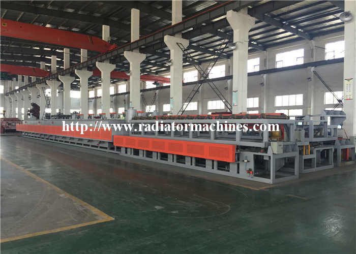 1000 KG/H Electric Resistance Mesh Belt Furnace 950 Degree for Nails and Screws
