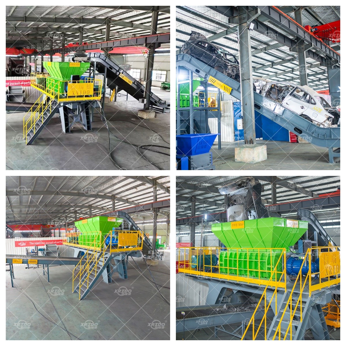 Bicycles Crusher Scrap Car Crusher Scrap Motorcycles Crusher Metal Shredder