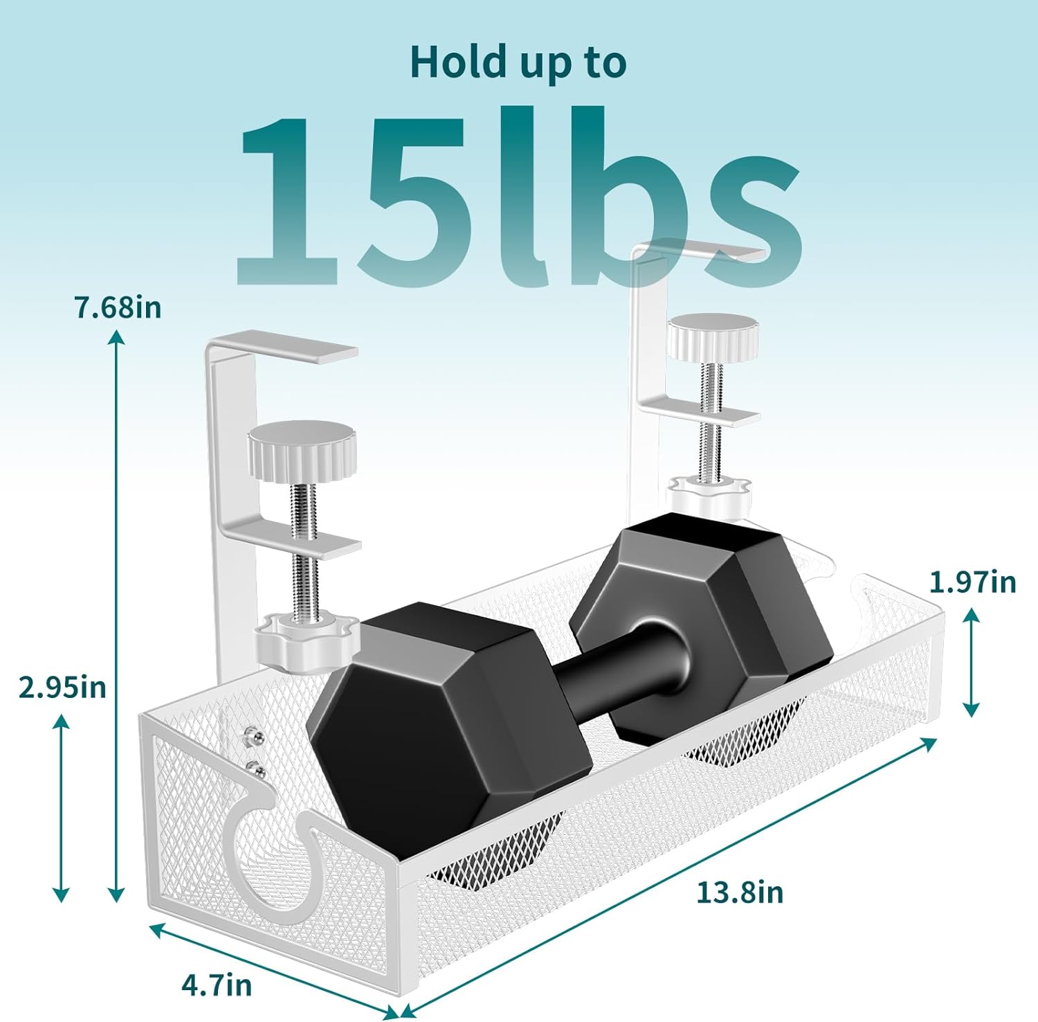 Under Table Cord Management Organizer Sustainable Installation Type Wall Mounted Type
