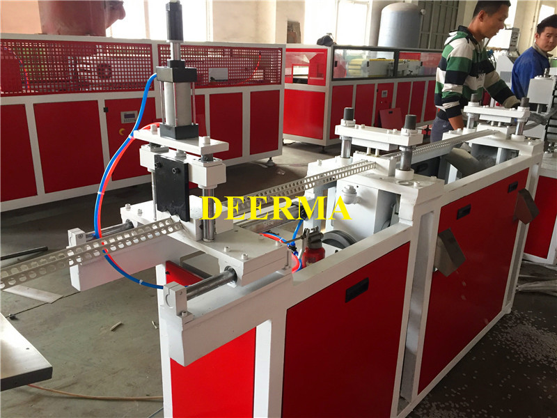 SIEMENS DEIDE Drive Motor PVC Corner Bead Plastic Products Making Machine for Output