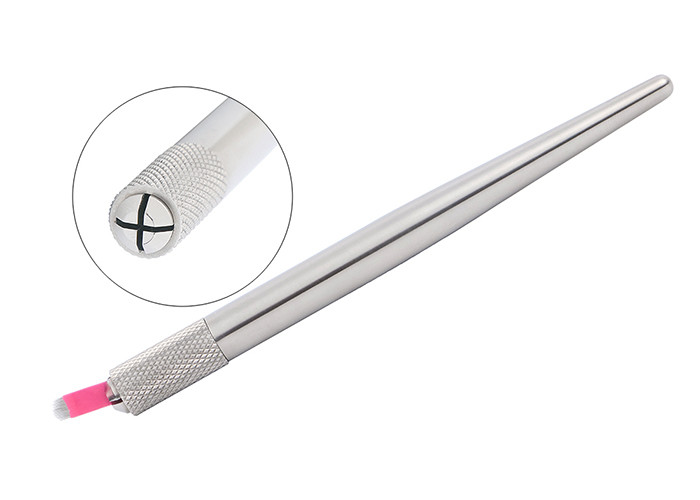 Microblading Permanent Stainless Steel Makeup Eyebrow Tattoo Heavy Silver Manual Eyebrow Tattoo Pen