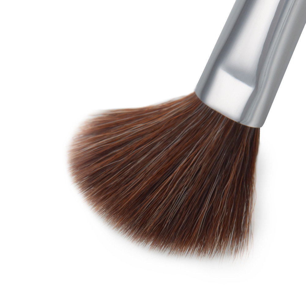 Pinched Ferrule Synthetic Makeup Brushes Set Dome Shape Blending Shadow Brush