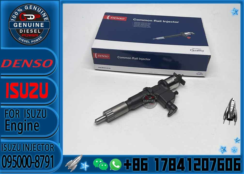 High Quality Common Rail Fuel Injector 095000-8790 095000-8791 095000-8792 095000-8793 8-98140249-3 For ISUZU 6UZ1