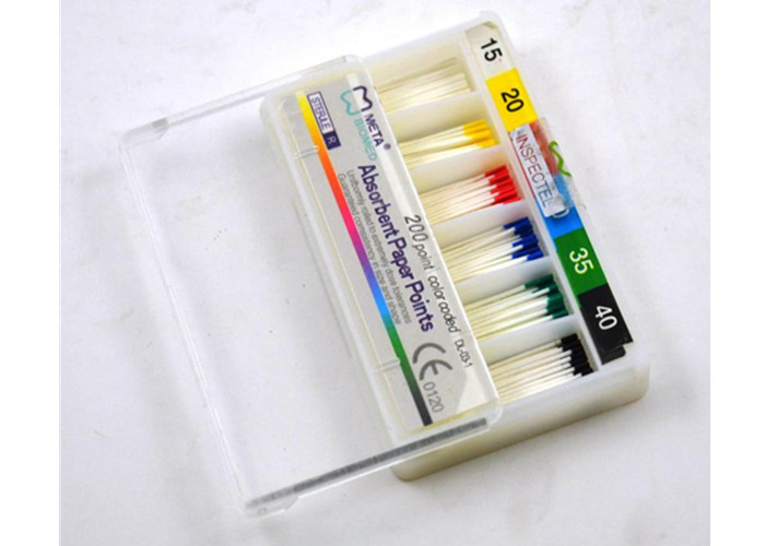 Dental Filling Materials Meta Absorbent Paper Points For Root Canal