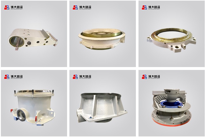 HP100 Bowl Cone Crusher Spare Parts All Over the World with Forging Processing Type
