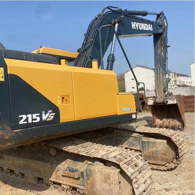 R215VS Excavator Hyundai Middle Used Excavator 0.92m3 Bucket Capacity