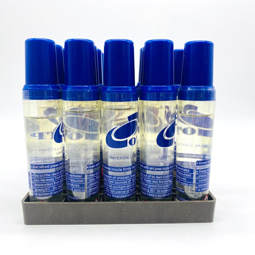 China New Products Innovative Products for Import Butane Gas Refill for Lighter 18ml