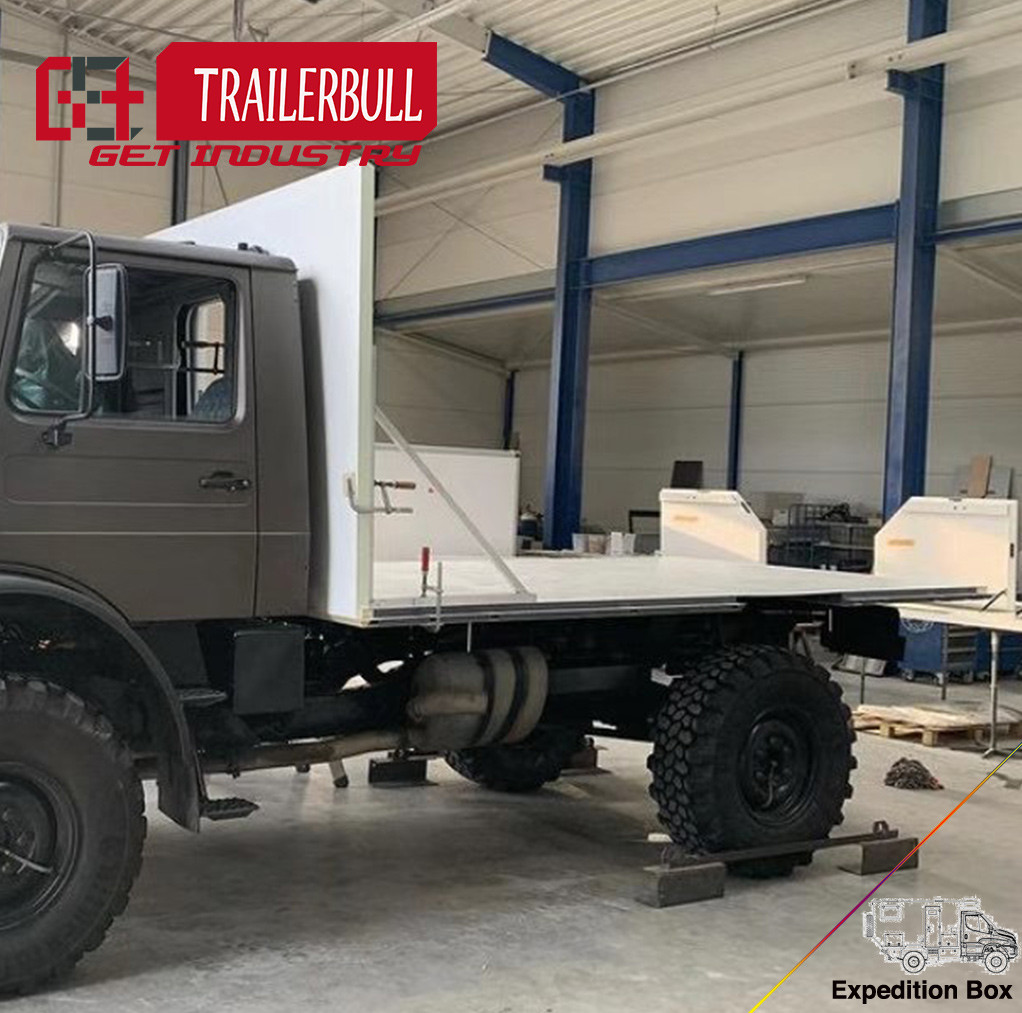 4.6m Expedition Truck Body for Motorhome and Flatbed Trucks with Standard Cuboid Design