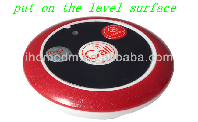 Modern restaurant equipment wireless waiter bell call button system