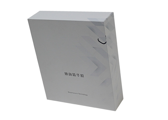 Embossing Corrugated Packaging Box , compact Cosmetic Paper Box