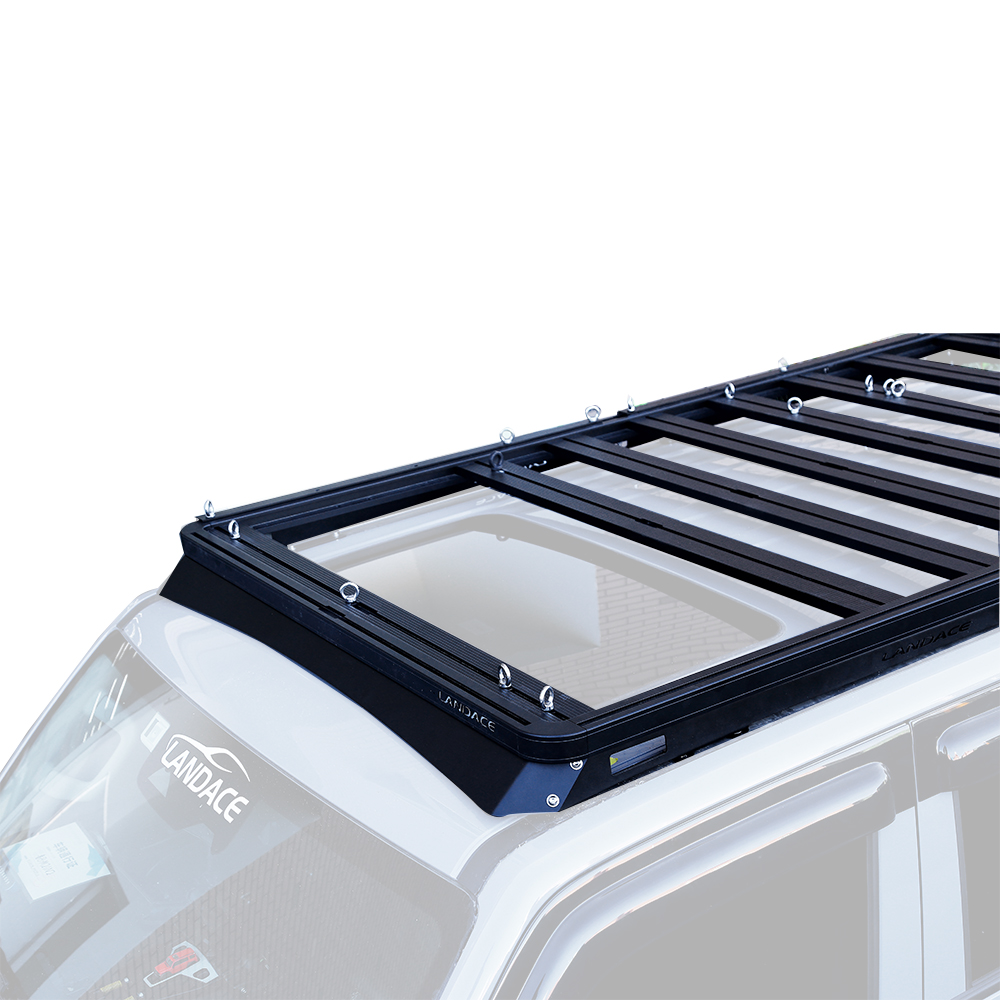 Black Aluminium Alloy Roof Luggage Rack For Tank300 4X4 Vehicle Exterior Accessories