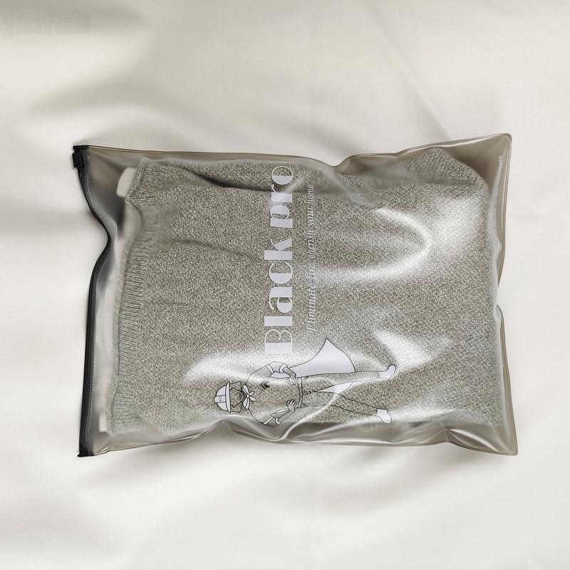 Customized Zipper PVC Pouch Degradable Plastic Printed Voltage Bag
