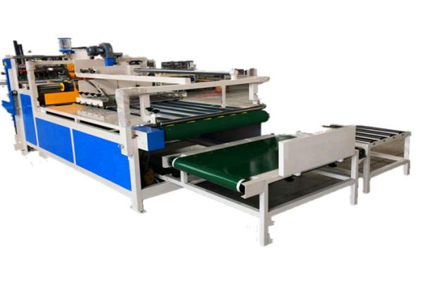 Quality Semi - Auto Carton Box Folder Gluer Machine / Corrugated Box Folder Gluing Machine for sale