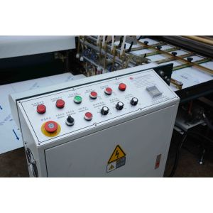 Semiautomatic Calendar Shell Four Side Folding Machine