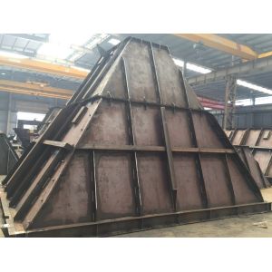 Q235B Q355B ASTM A36 Steel Structure Fabrication Hopper For Cement