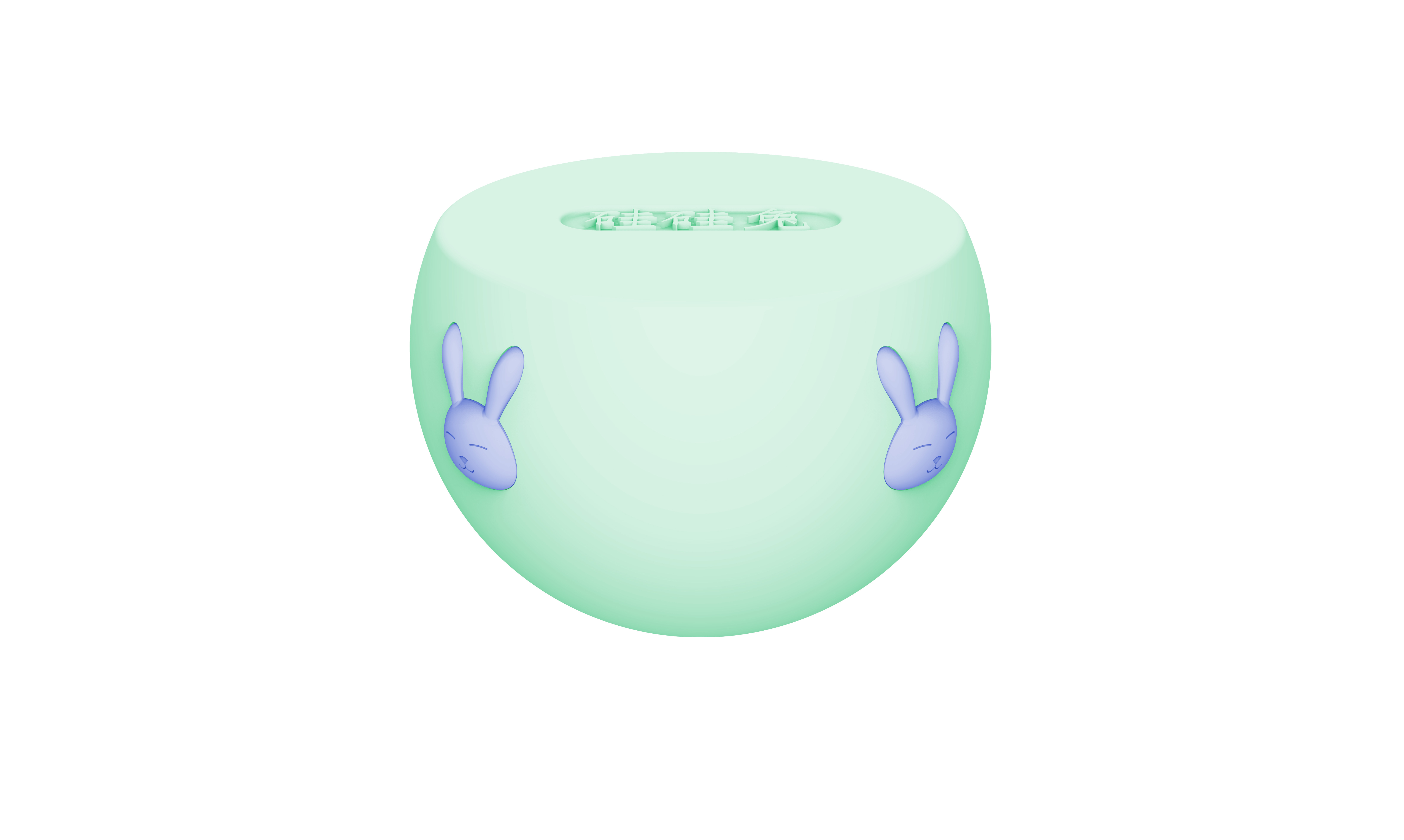 Silicone Rabbit Safety Table Corner Protector For Baby Window Table Corner Anti Collision Thickened Corner Protector
