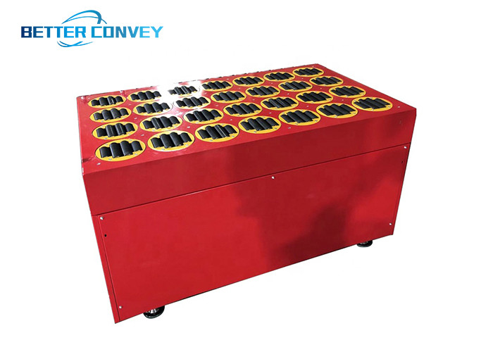 Switch Swivel Wheel Sorter Trailer For Logistics Robot Machine