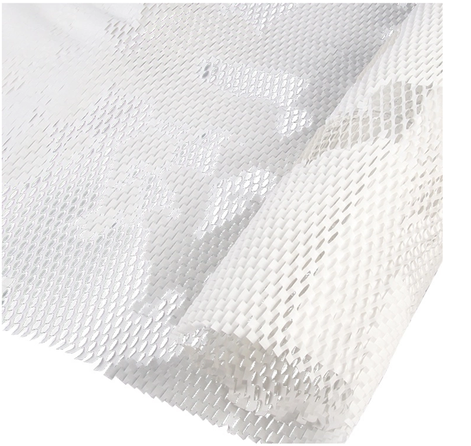 Recyclable White Honeycomb Wrapping Paper 50cm*100m