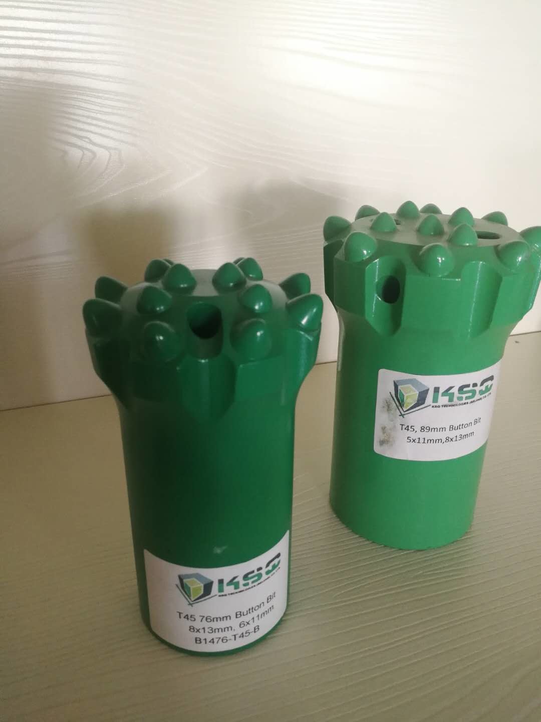Cnc Milling T45 Spherical/Ballistic Drill Bits For Hard Abrasive Rock Dia 70 - 89mm