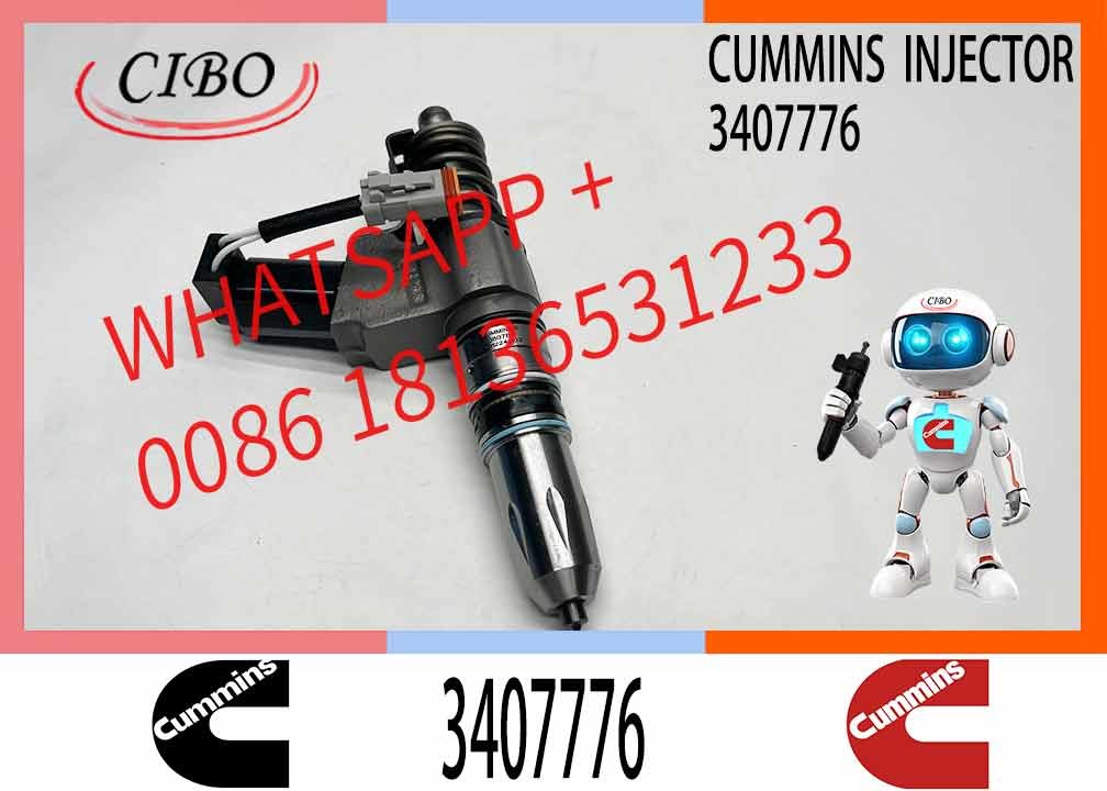Engineering Machinery N14 Truck Engine System Accessories 3407776 Diesel Fuel Injector