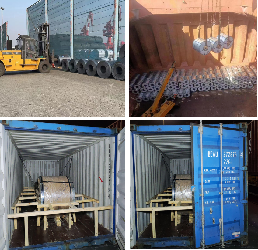 Q235 Q345 Hot Rolled Mild Carbon Steel Coil 15x160 C75 C35 Ct3 Az150 037