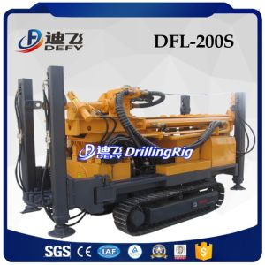 260m Multi-purpose Down-to-hole Drilling Rig DFL-200S with DTH Bit and DTH