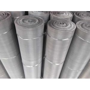 Plain Weave Galvanized Square Wire Mesh ODM 30meshX36BWG