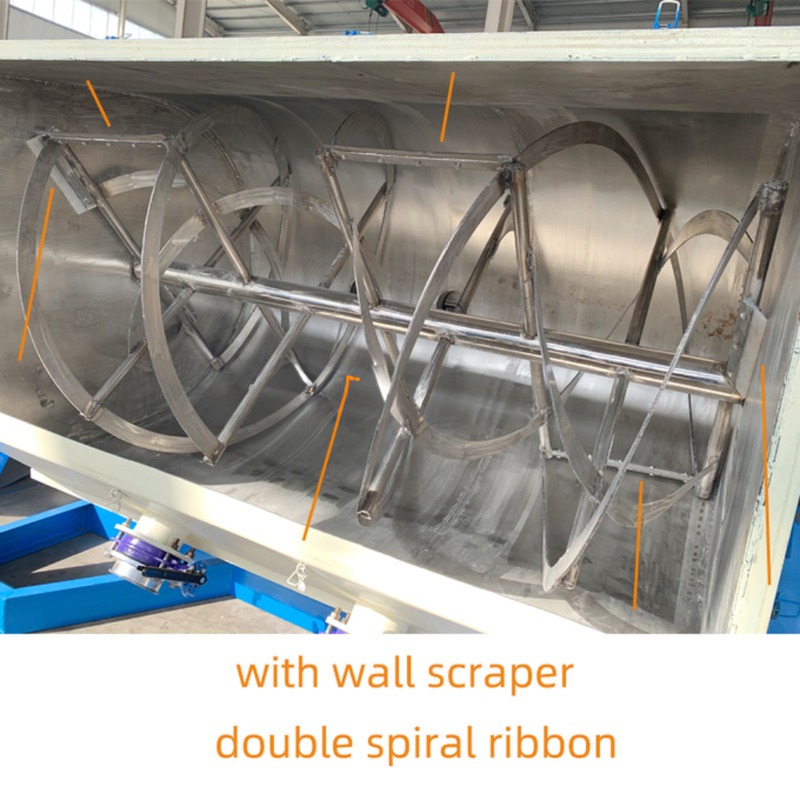 5000 Max. Loading Capacity Horizontal Coating Lacquer Putty Mixer for High- Mixing