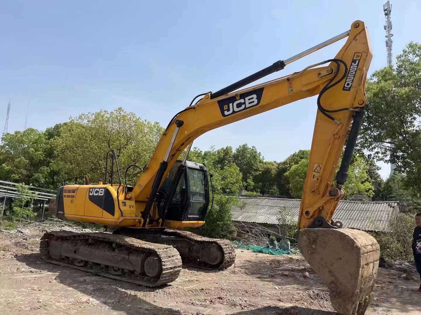 Jcb Js220lc Excavator Tracked Excavator Hydraulic 22 Tons