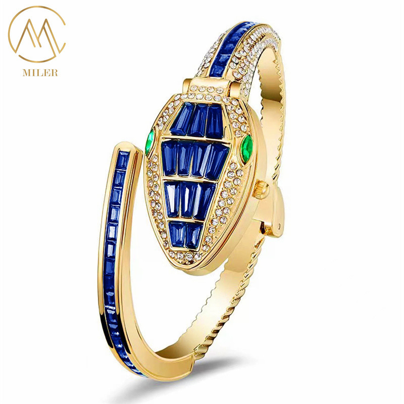 Modern Quartz Wristwatch Women′s Watch with Diamond Clamshell