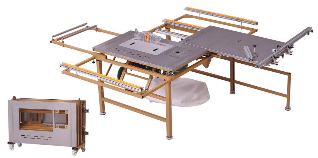 90 KG Weight VERTICAL Style Portable Sliding Table Saw Machine for Wood Cutting Panel