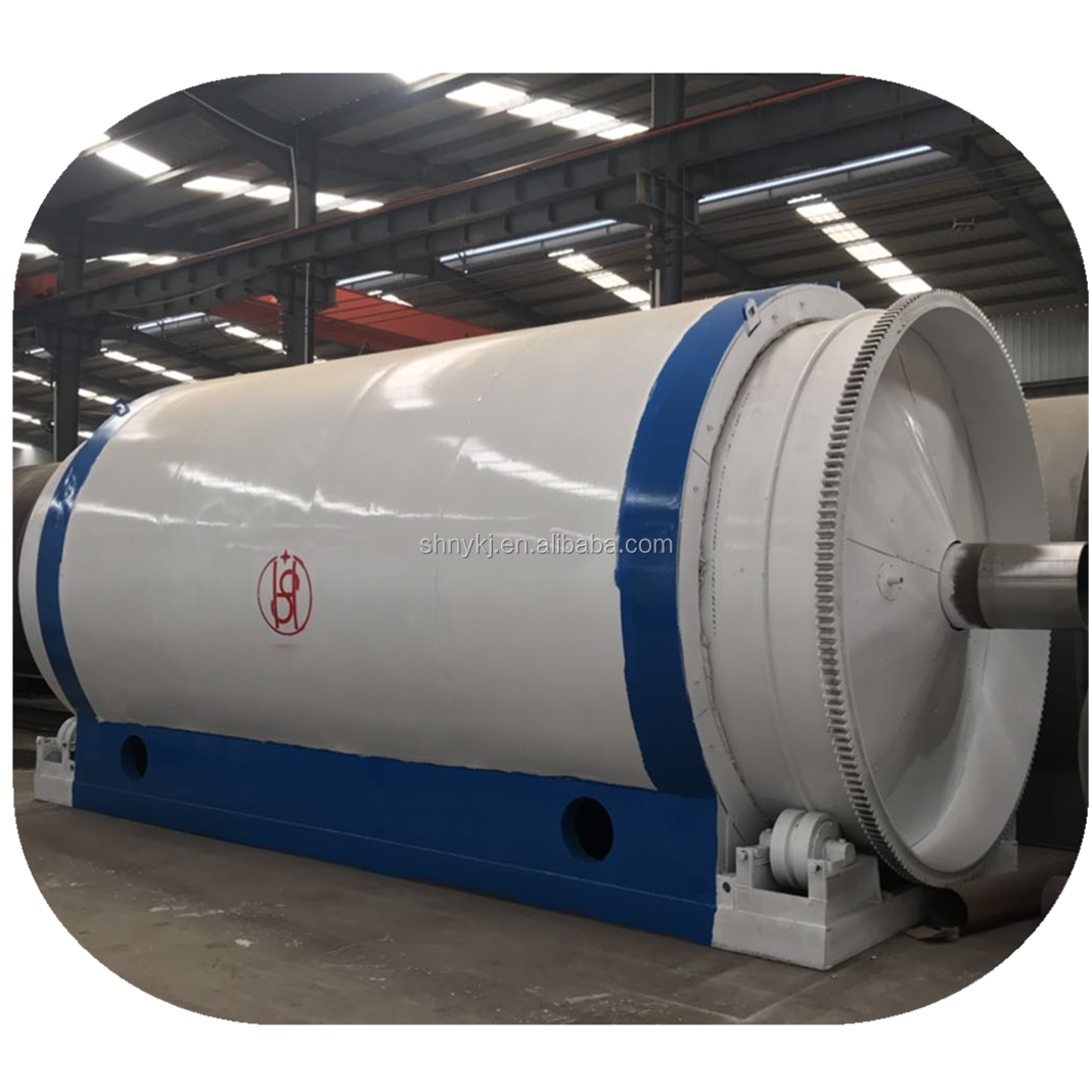 12 Tons Capacity Scrap Tire Pyrolysis Plant for Sustainable Resource Utilization