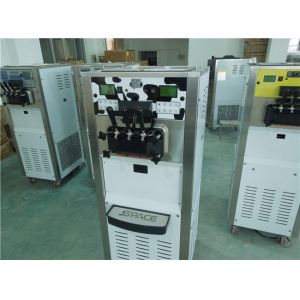 3 Compressors Commercial Soft Serve Frozen Yogurt Machine Two Control Systems