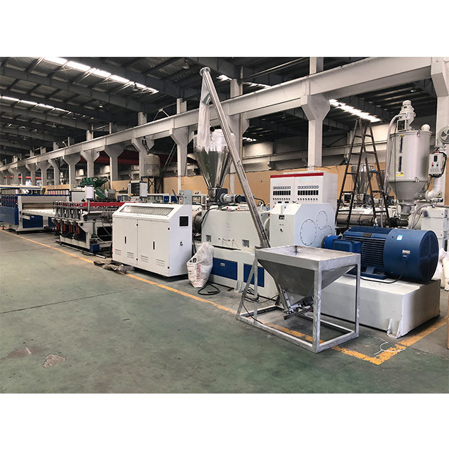 Plastic PP PE WPC Crust PVC Foam Board Extrusion Line / Making Machine /