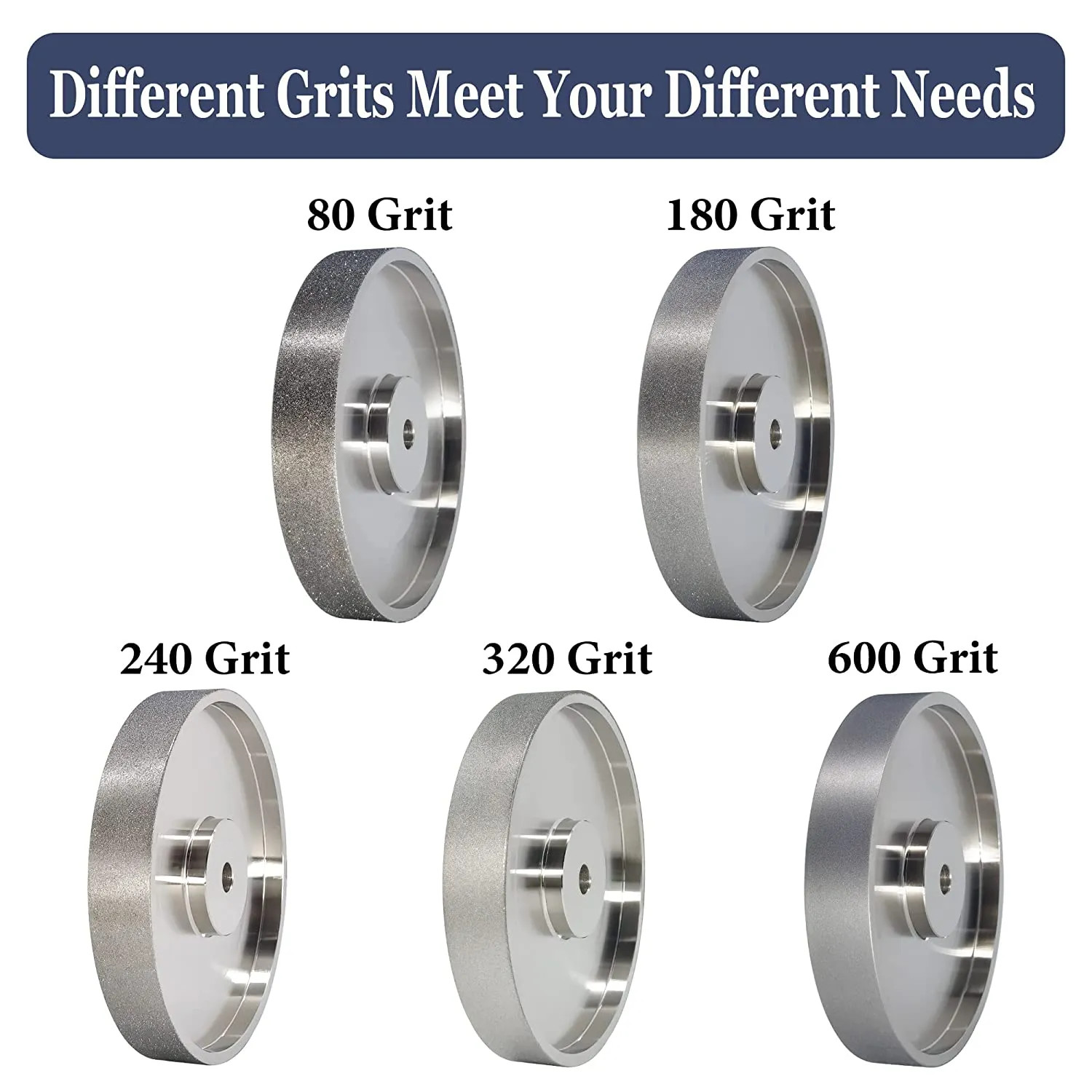 Centerless Cylindrical CBN Grinding Wheel Diamond Surface Hard