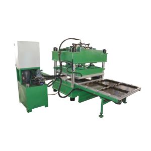 Automatic Customized Vertical Structure Rubber Tile Vulcanizing Press Machine