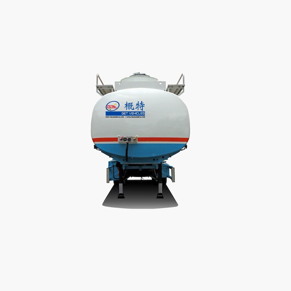 2 Axles 28000L 20t Capacity Carbon Steel Fuel and Refuel Tank Semi Trailer with Fuwa Axle 13t and Air Bag Spring Suspension