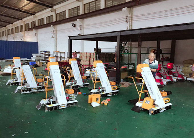Gasoline 8000Kg/H Grain Collecting And Bagging Machine OEM