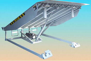50HZ , 750w Hydraulic Dock Ramp With Free Maintenance And Environmental