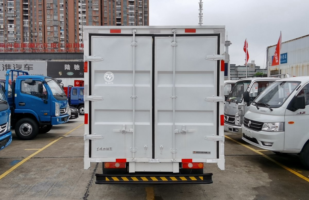 Left Steering Dongfeng 4x2 Wheel Delivery Lorry Cargo Truck with Gross Vehicle Weight 5000 kg