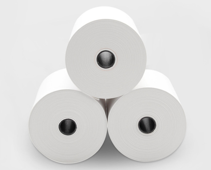 ATM POS Sticky Label Roll 80mm Cash Register Receipt Paper