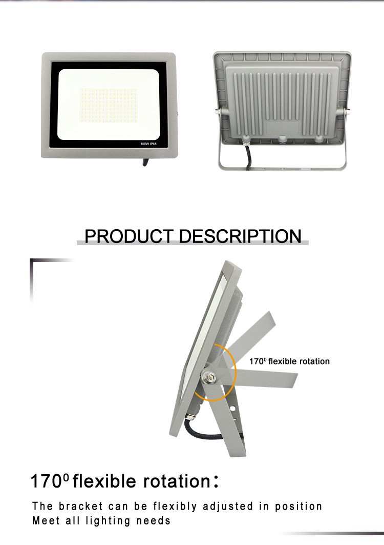KCD Stadium Smart Large Portable Ip65 Led Flood Light 50w
