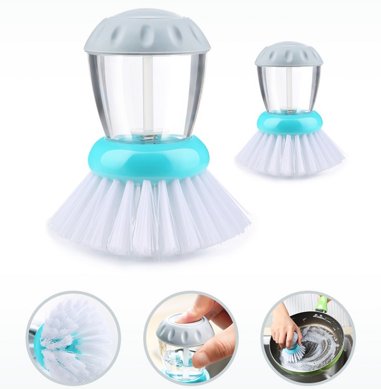 Dishwashing Boiler Cleaning Brush  With Plastic Handle