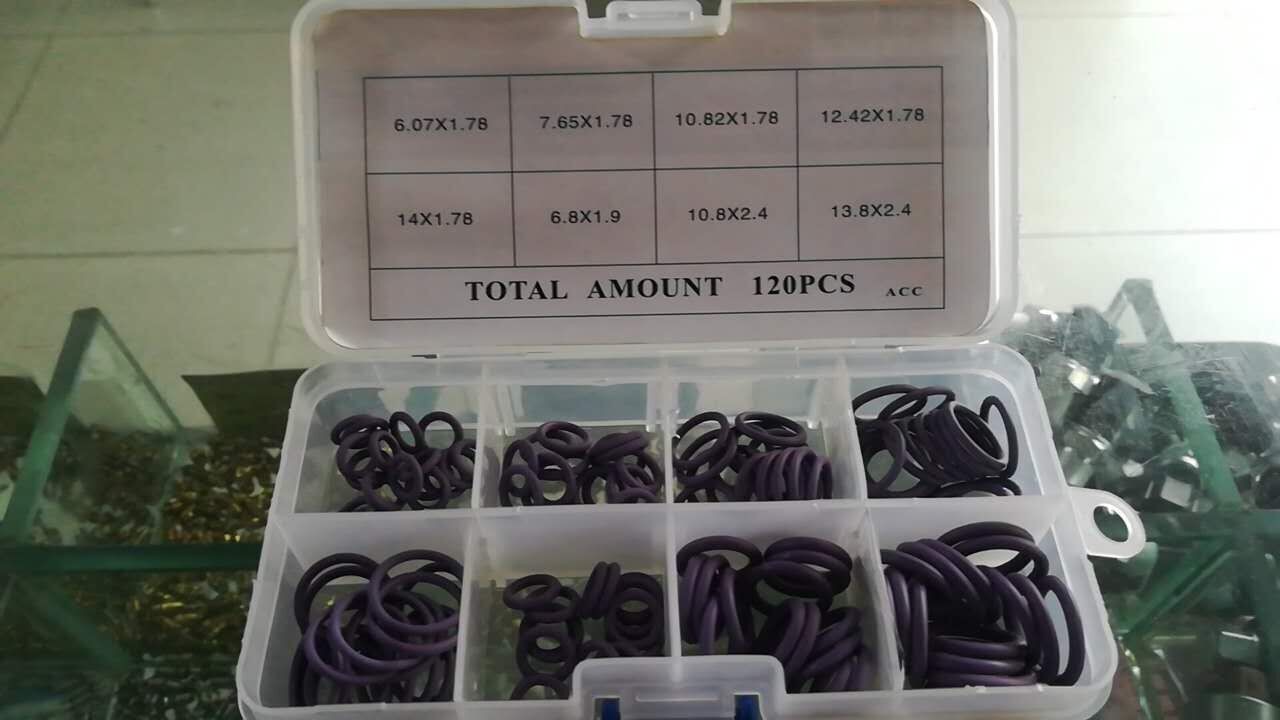 Colored NBR rubber O-Ring for air conditioning system use