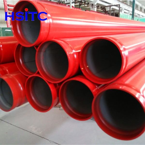 Galvanized Grooved Welded Carbon Steel Tube Astm A53 DN100