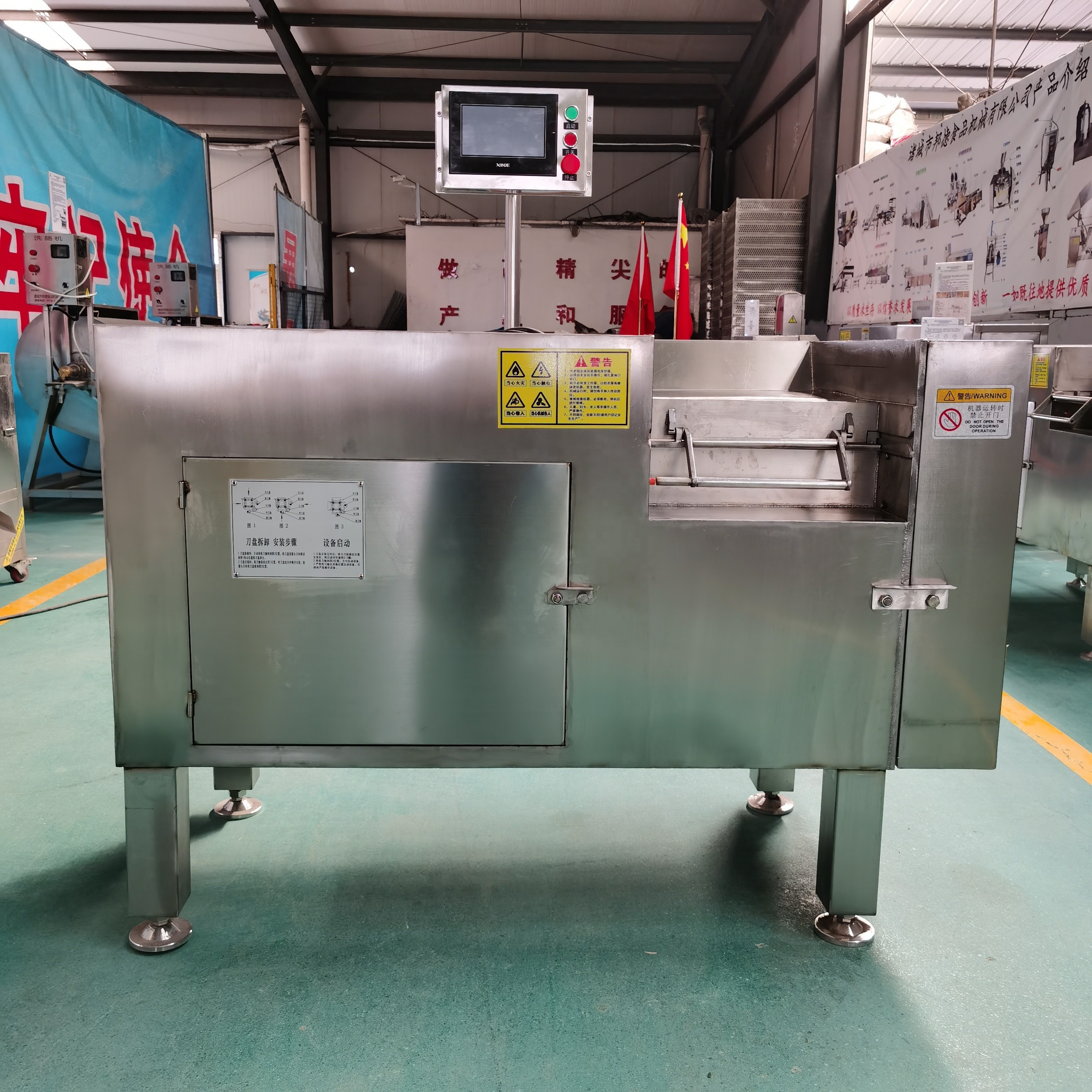 New Type Frozen Commercial Meat Cutting Machine Factory Price Large-scale Meat Cube Dicer Cutter Machine