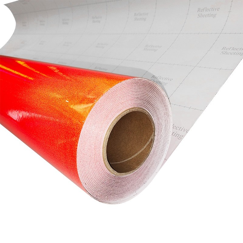 5200 Acrylic White Reflective Sheet Vinyl Class I For Advertisement Signs